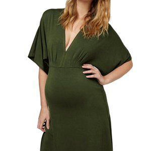 Topshop Maternity V-Neck Jersey Dress